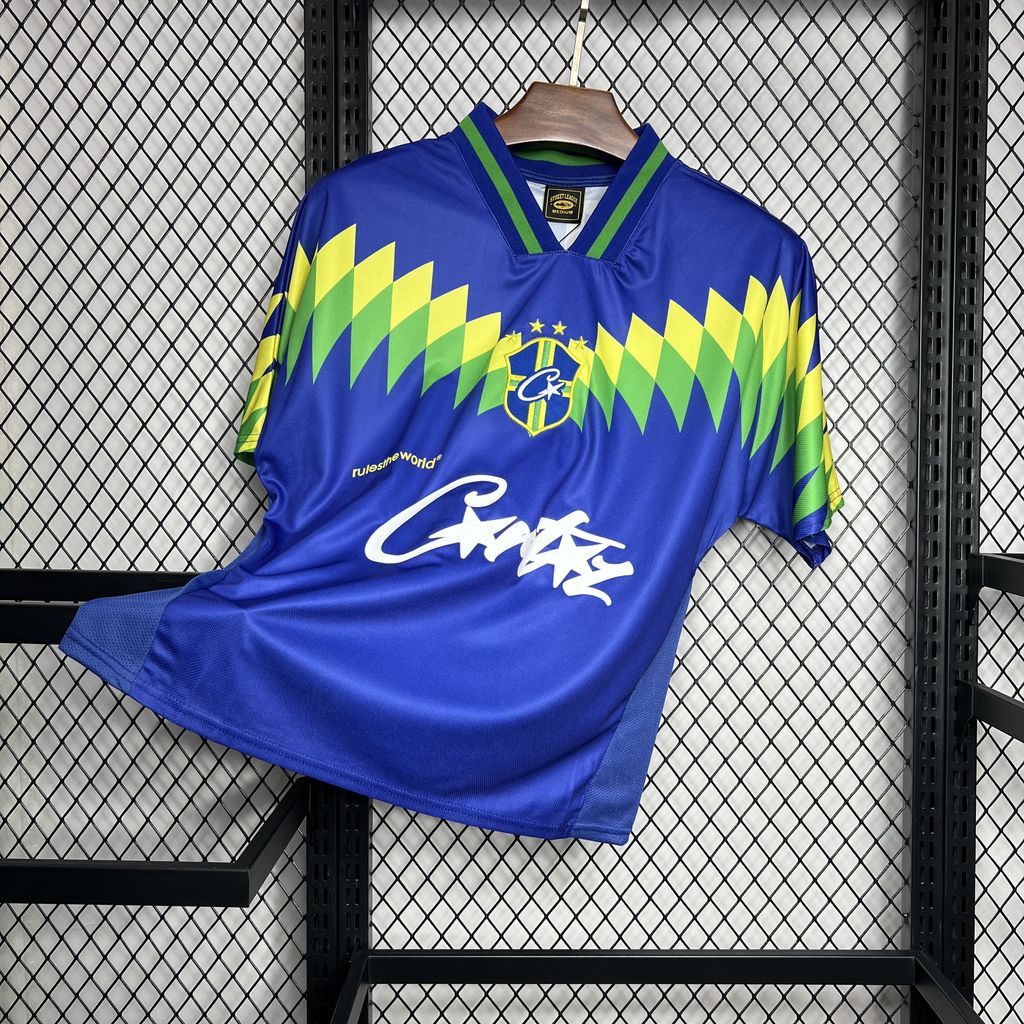 Brazil 1995 Away Corteiz Retro Jersey S-XXL7