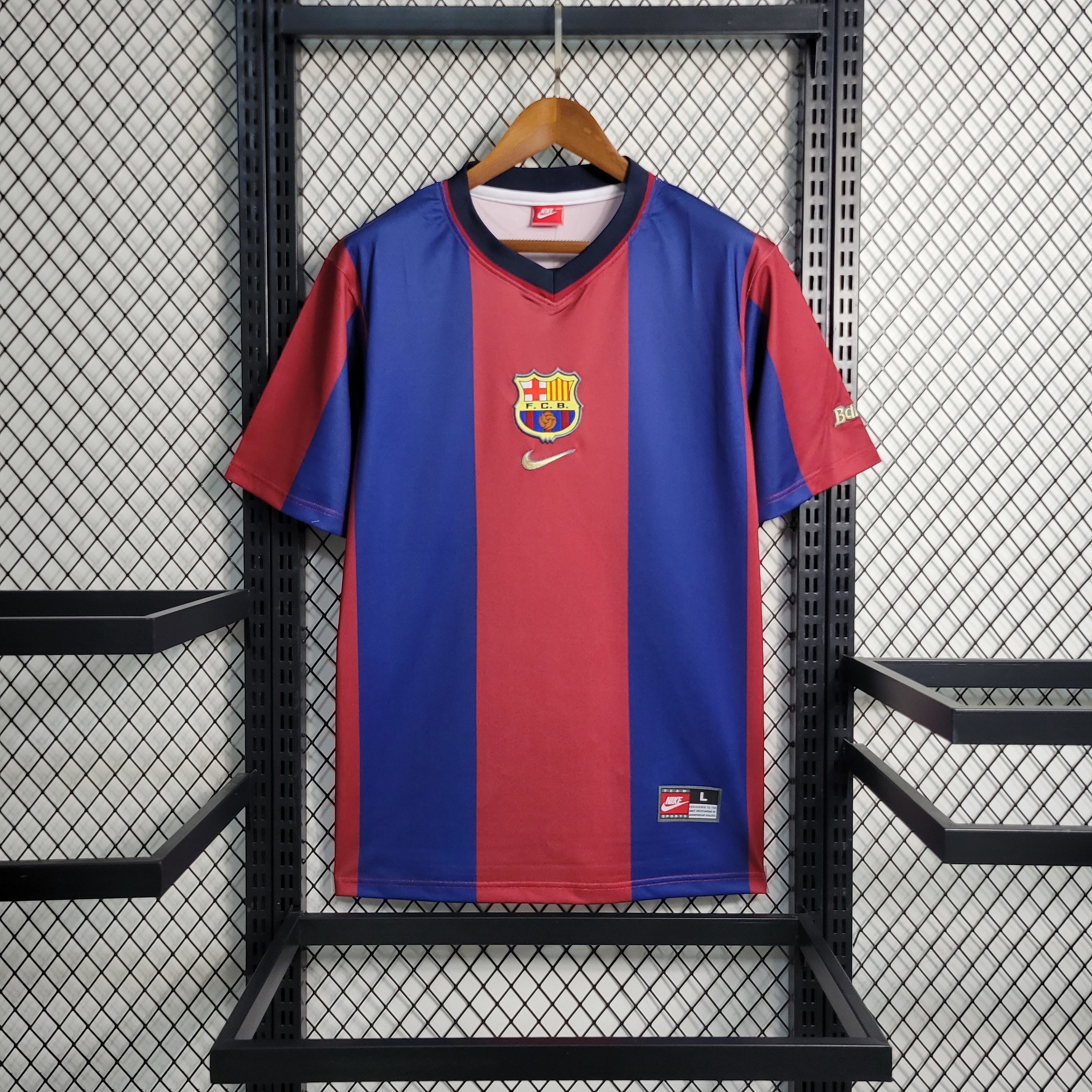 Retro 98-99 Barcelona Home Size S-XXL