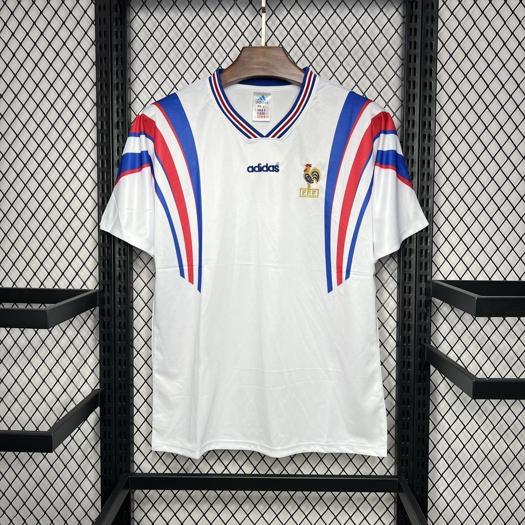 France 1996 Away Retro Jersey6
