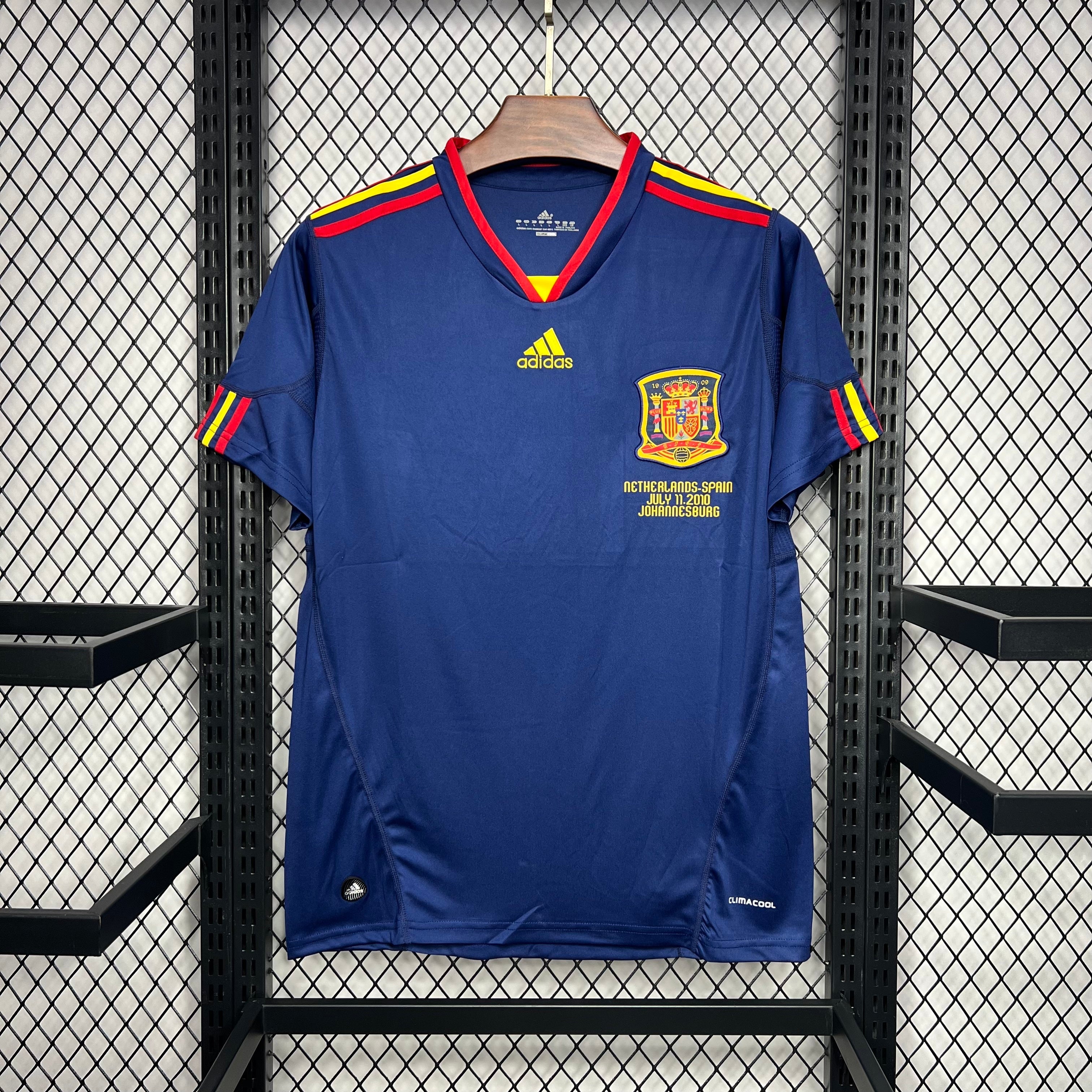 Spain 2010 Away Retro Jersey10
