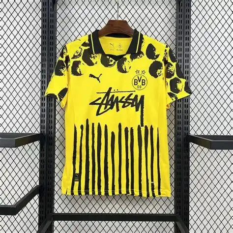 Borussia Dortmund 2025/26 Yellow Special Customized Jersey