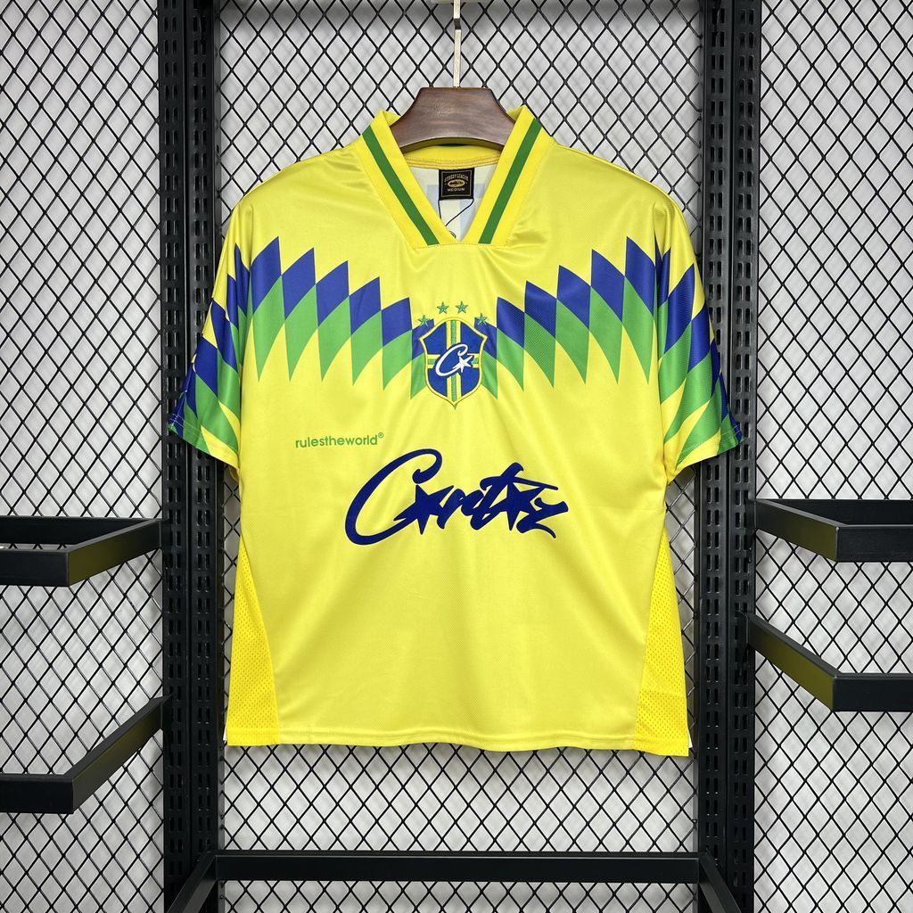 Brazil 1995 Home Corteiz Retro Jersey S-XXL