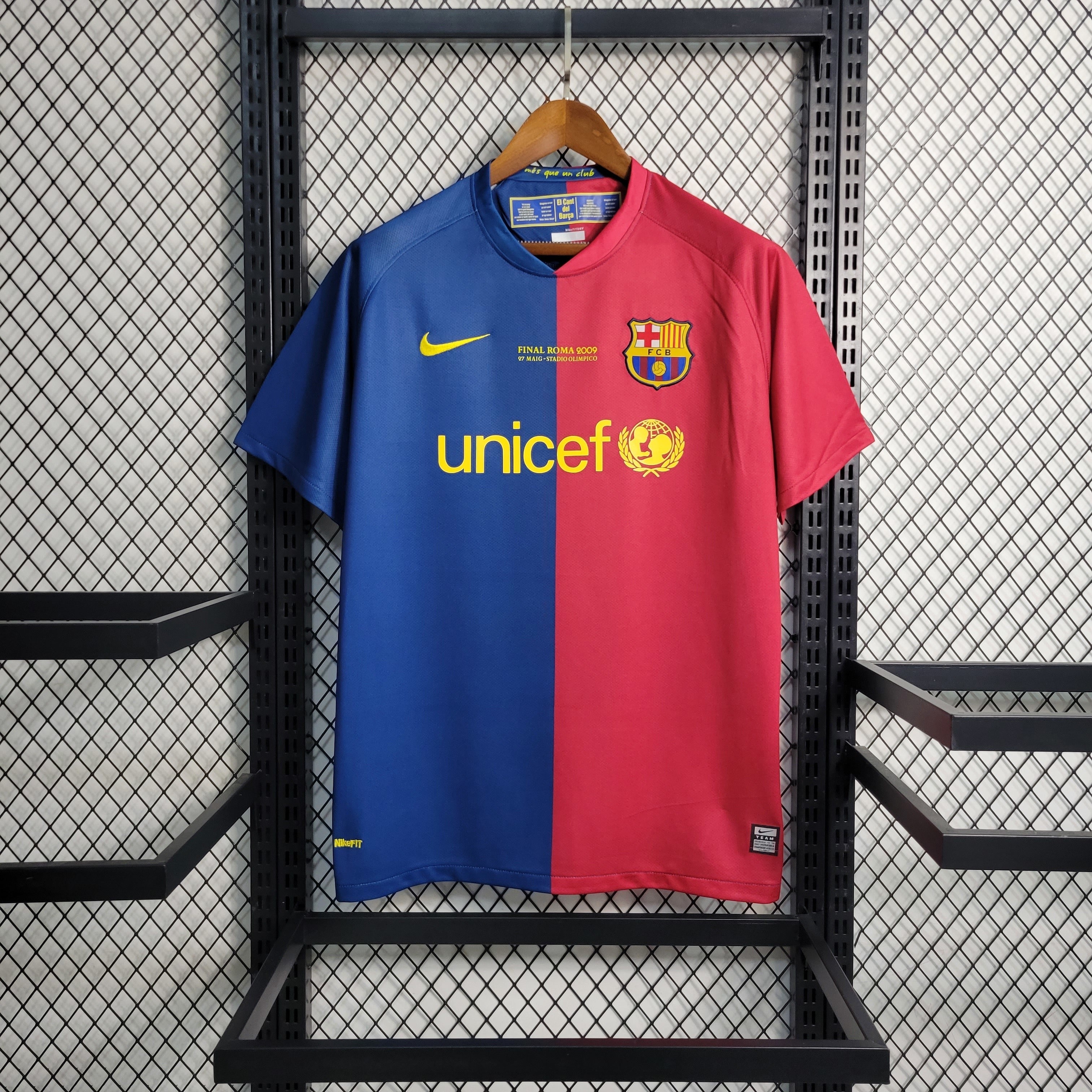 Retro 08-09 Barcelona Home Size S-XXL11