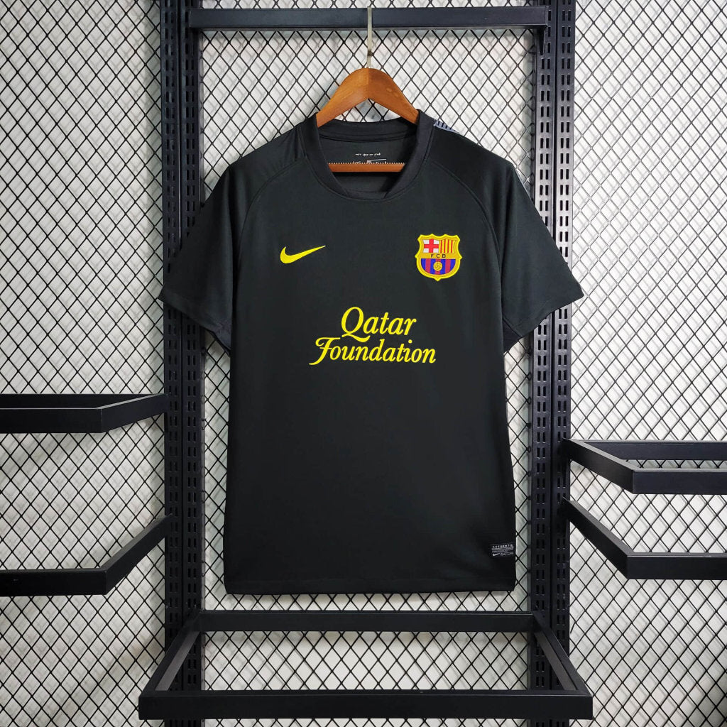 Retrô 11 12 Barcelona Black Away S-XXL